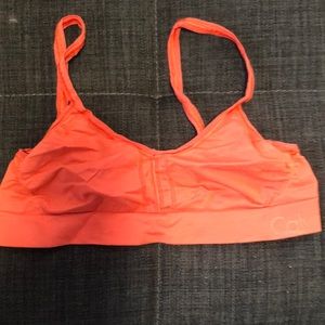 Calvin Klein red bralette